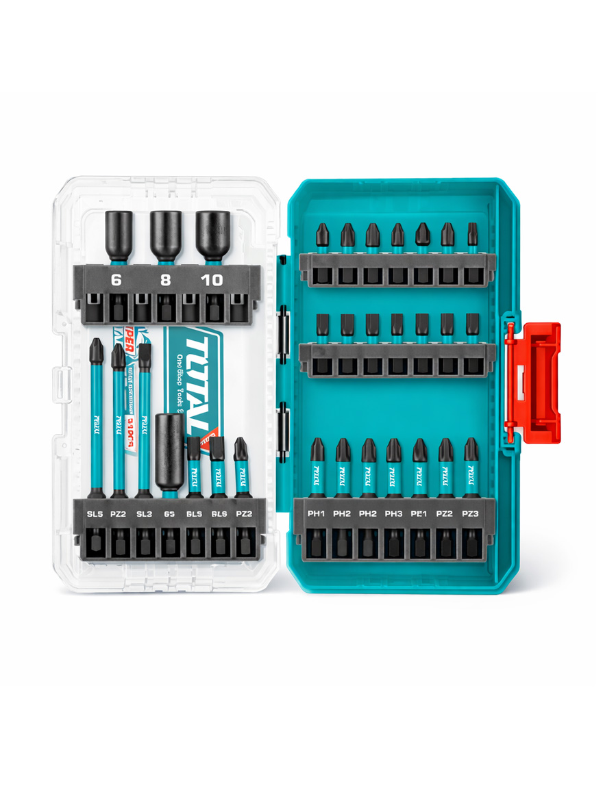 Set biți impact cu burghii 31buc. TACSDL11306