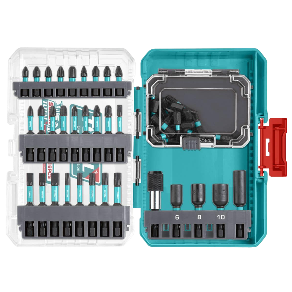 Set biți impact cu burghii 51buc. TACSDL25106