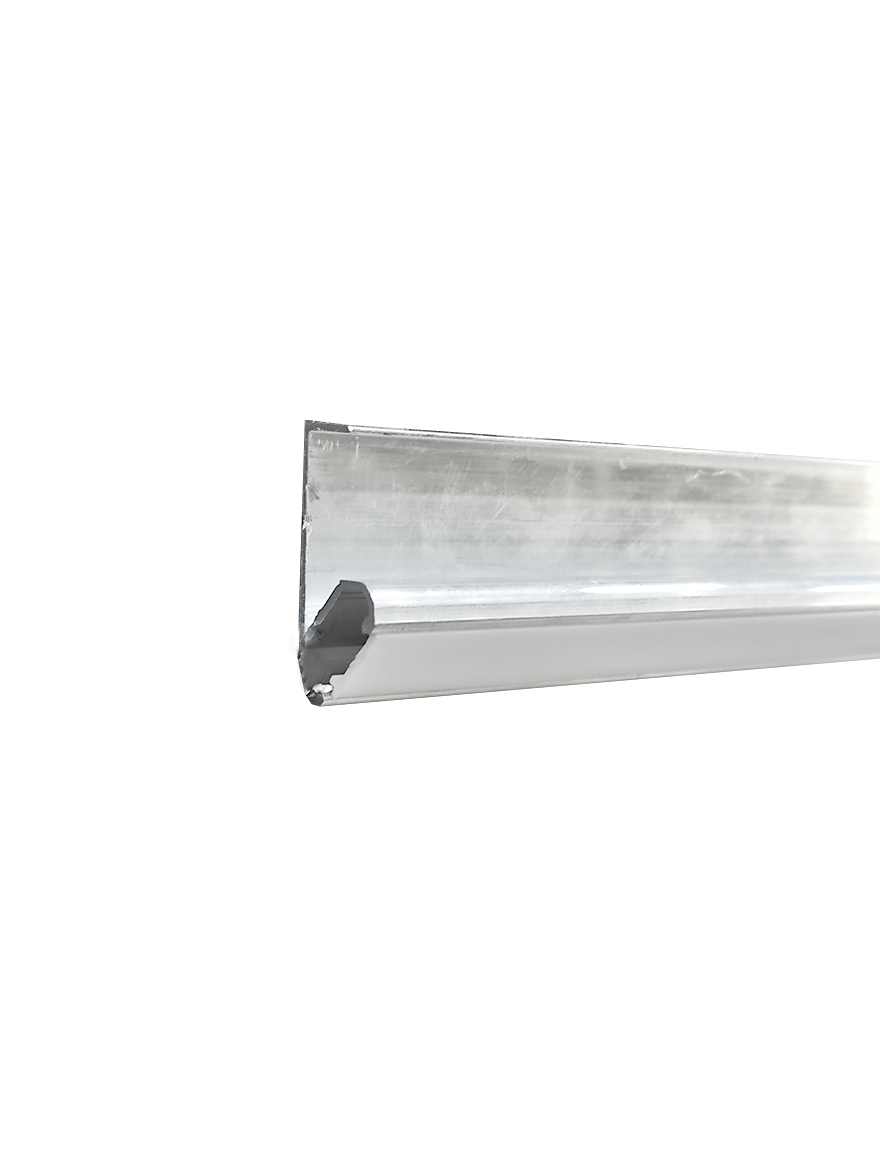 SET Profil alum. bandă  LED TYPE Q18 +dispersor Milky 2M LuminaLED