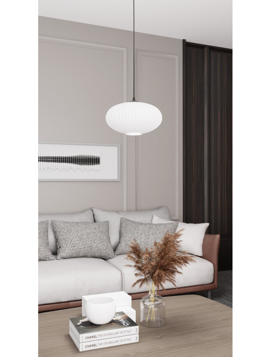 Suspensie COCO 1XE27 opal EMIBIG