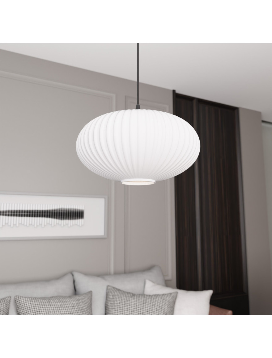 Suspensie COCO 1XE27 opal EMIBIG