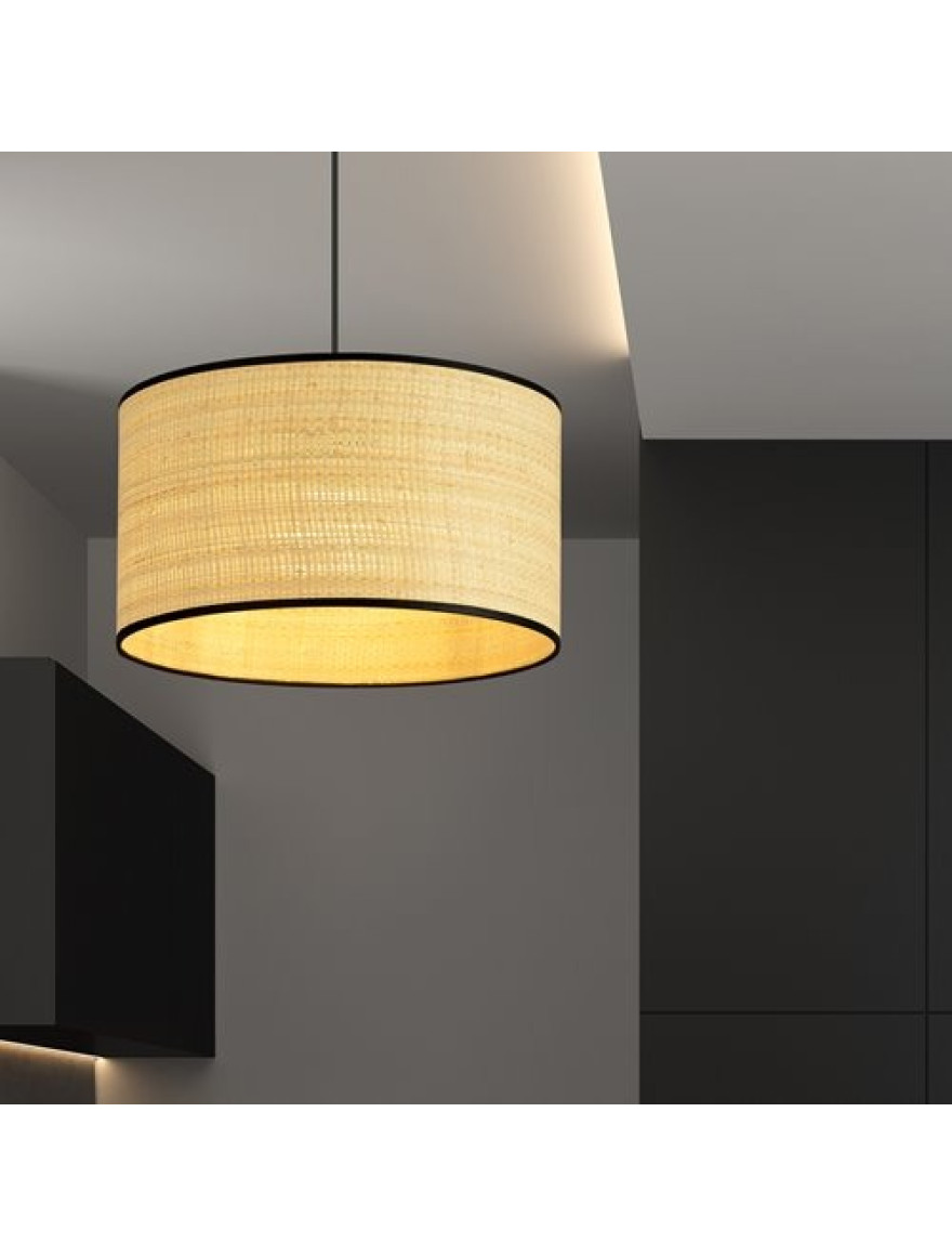 Suspensie ASTON 1XE27 rattan EMIBIG