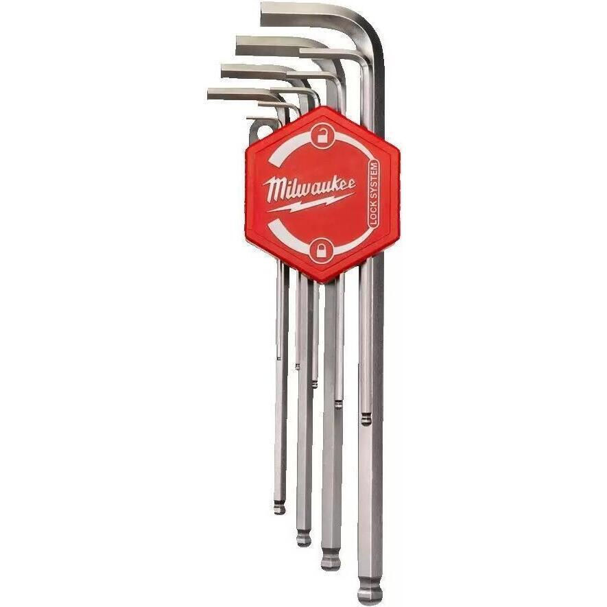Набор шестигранных ключей, 9 шт., Milwaukee 4932478621