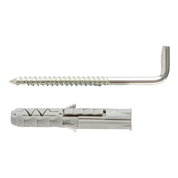 Дюбель 10/5.5x65 с прямоугольным крюком PX10 059053