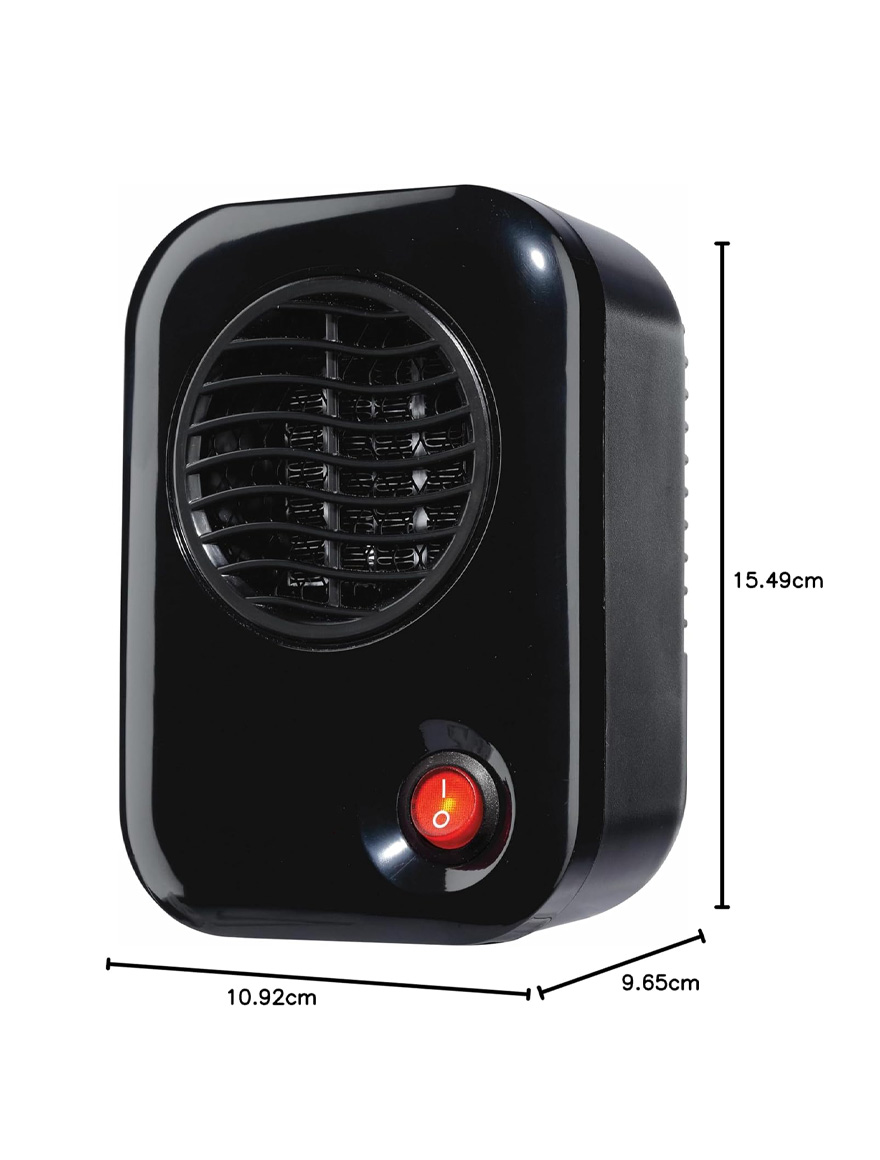 Электрический тепловентилятор 600 Вт PTC-11A Luminaled