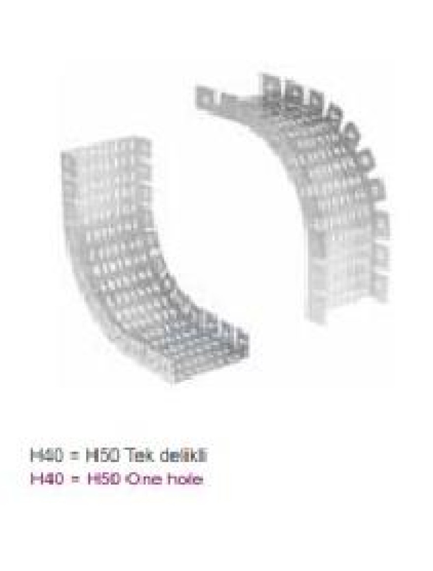 Cot vertical jgheab neperf. flexibil 50x400mm Artim