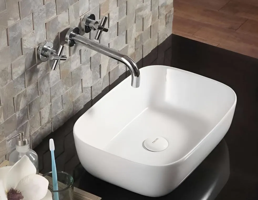 Lavoar pe blat dreptunghiular 455x330x135mm CERANO