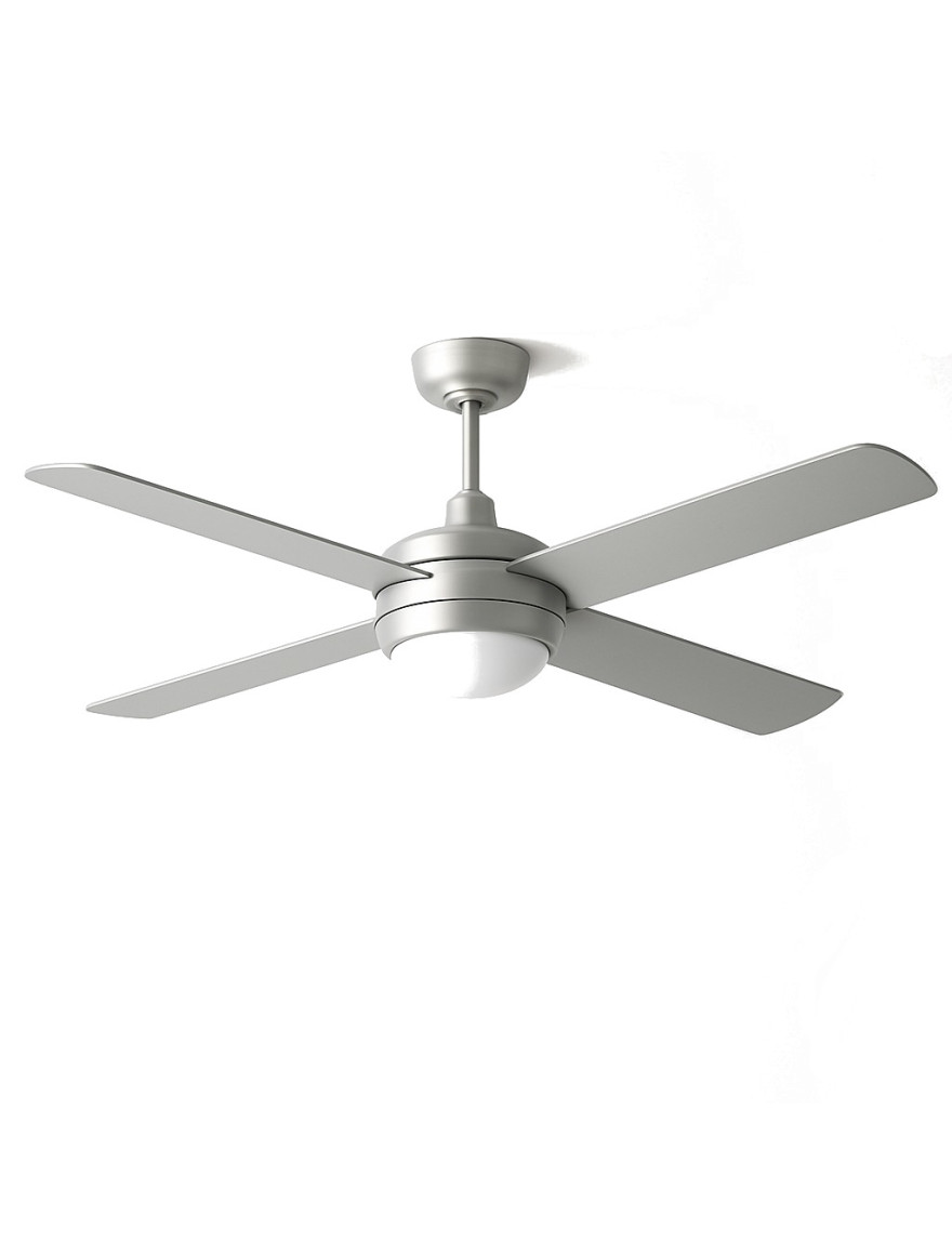 Lustra cu ventilator 60W 2xE27 220 rot/min D132x46 4pale+telecomandă V-TAC