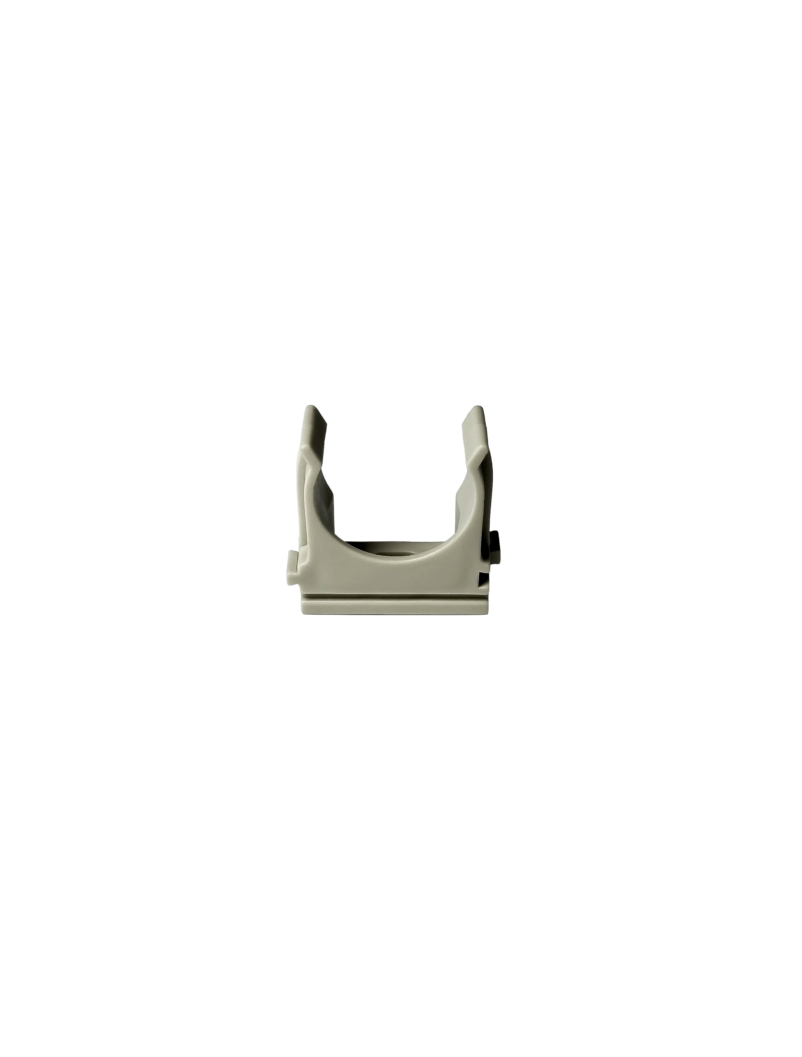 Clipsă standard p/u fixare țeavă D25, (200buc) gri deschis, SCHNABL