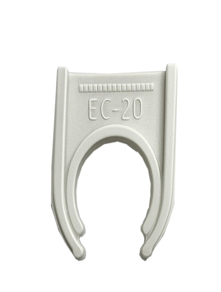 Clipsa euro pu fixare teava D20, (100buc) negru, SCHNABL