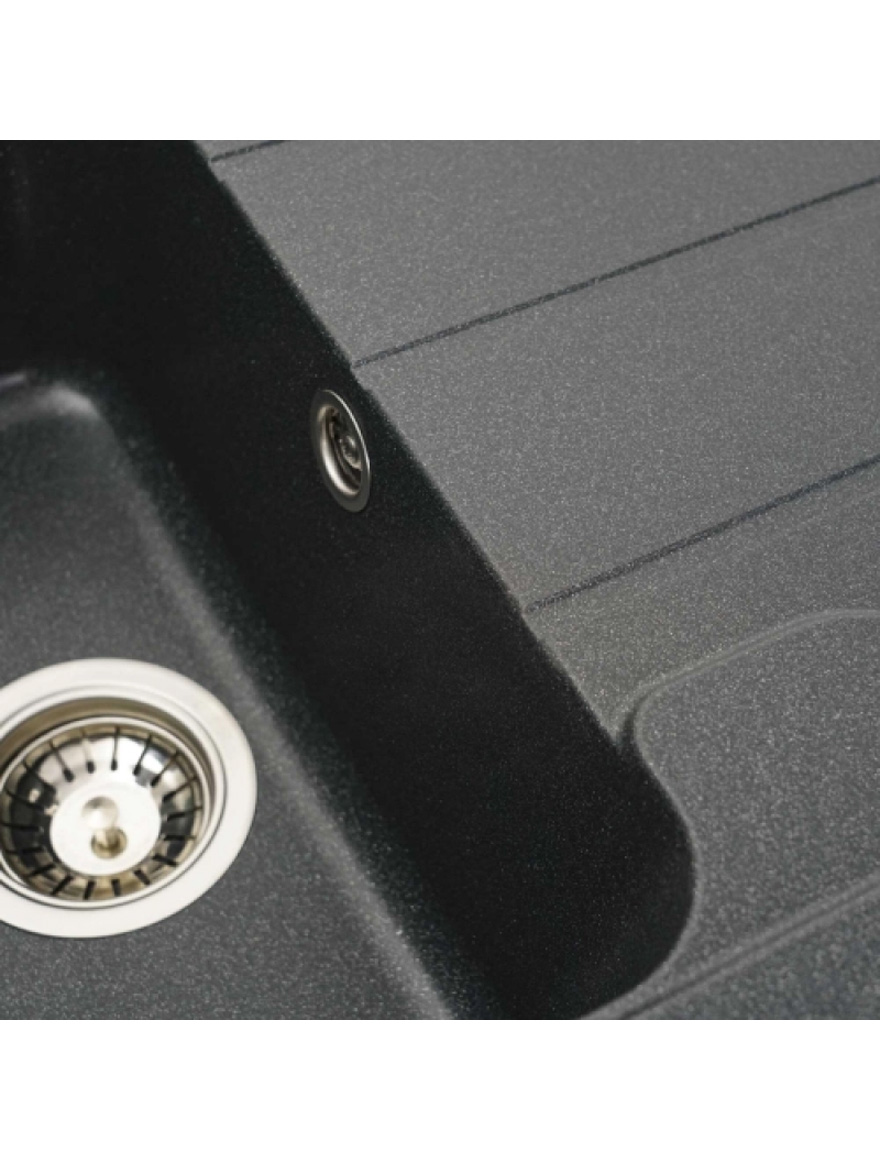 Chiuvetă bucatarie ELEFANT VERONA piatră artificială 7850 antracit