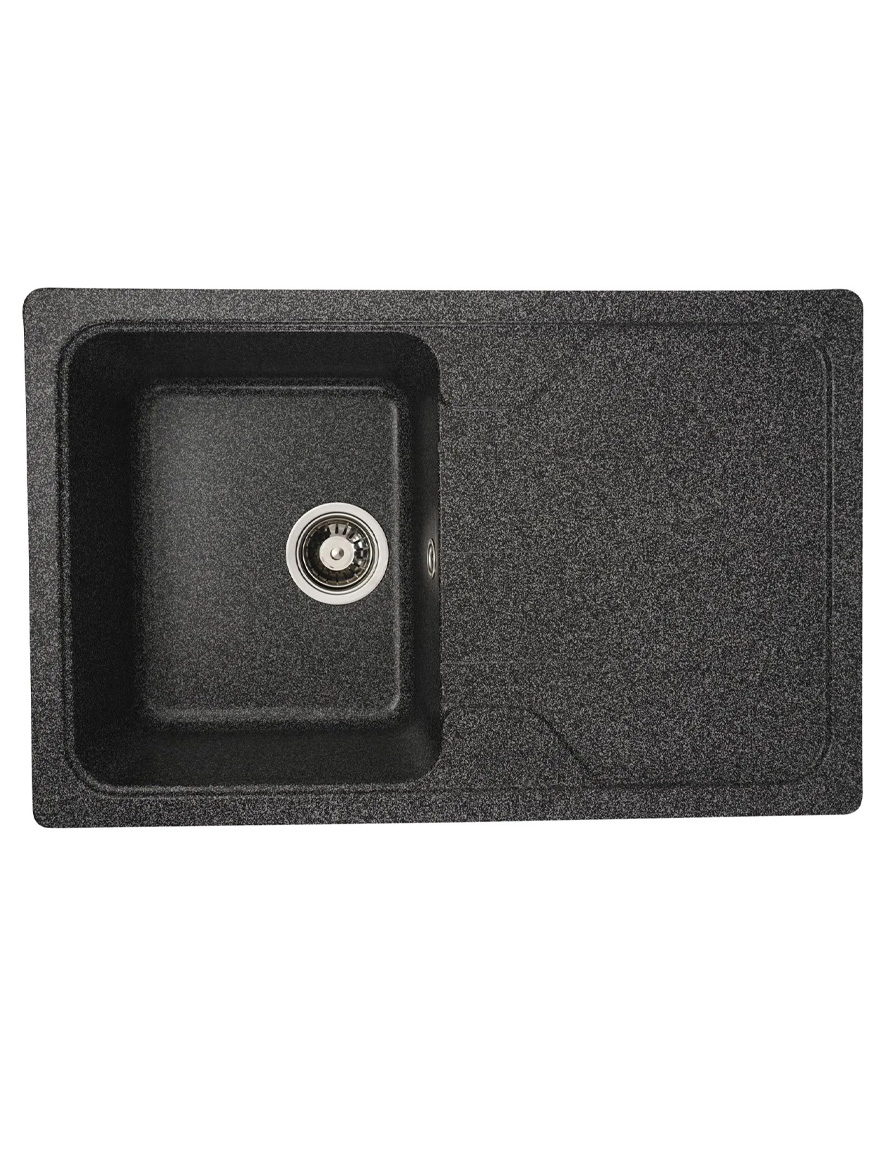 Кухонная мойка ELEPHANT искусственный камень VERONA 7850 графит