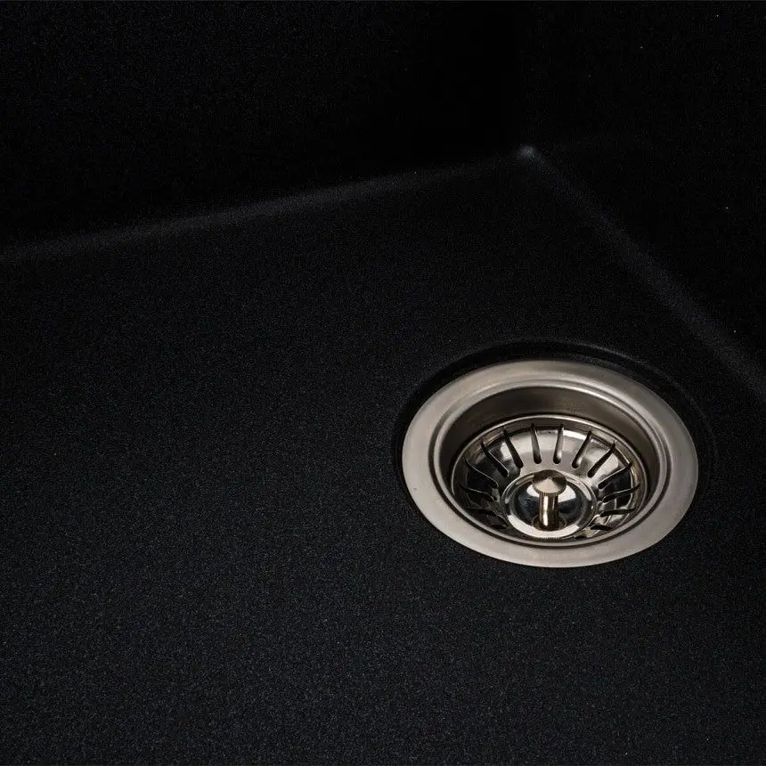 Кухонная мойка ELEFANT из искусственного камня ZIRKON 6250, цвет Carbon