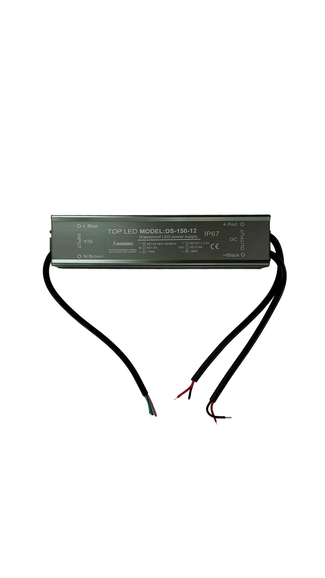 Sursă de alimentare p/u mobilă 12v 150W 12,5A 165-264V IP67 TOPLED