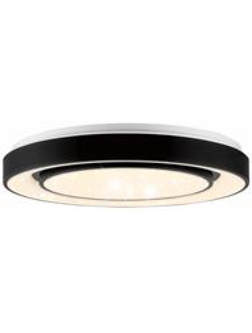 Plafonieră Led LARIA 60W Dimmable 3000-6000K 4800Lm D480mm negru+alb Luminaled
