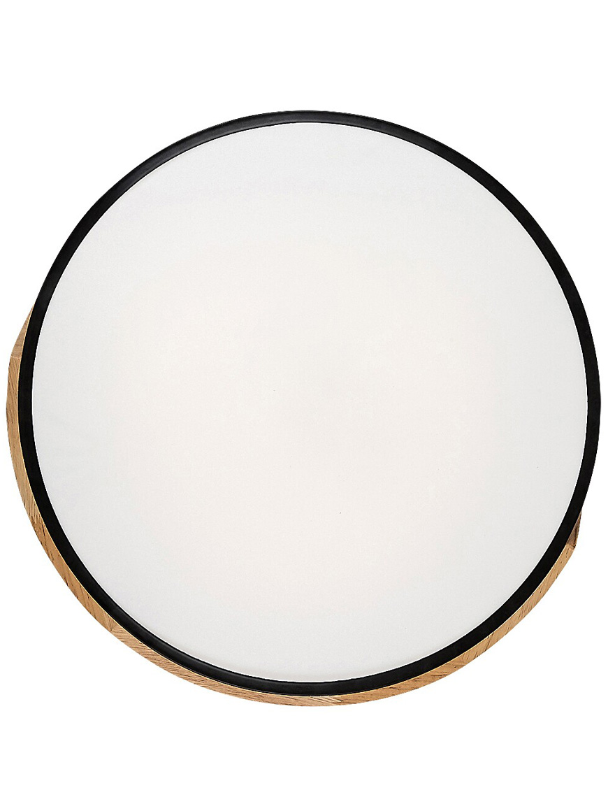 Plafonieră Led PILANA 60W 4000K 4800Lm D495mm negru+lemn Luminaled