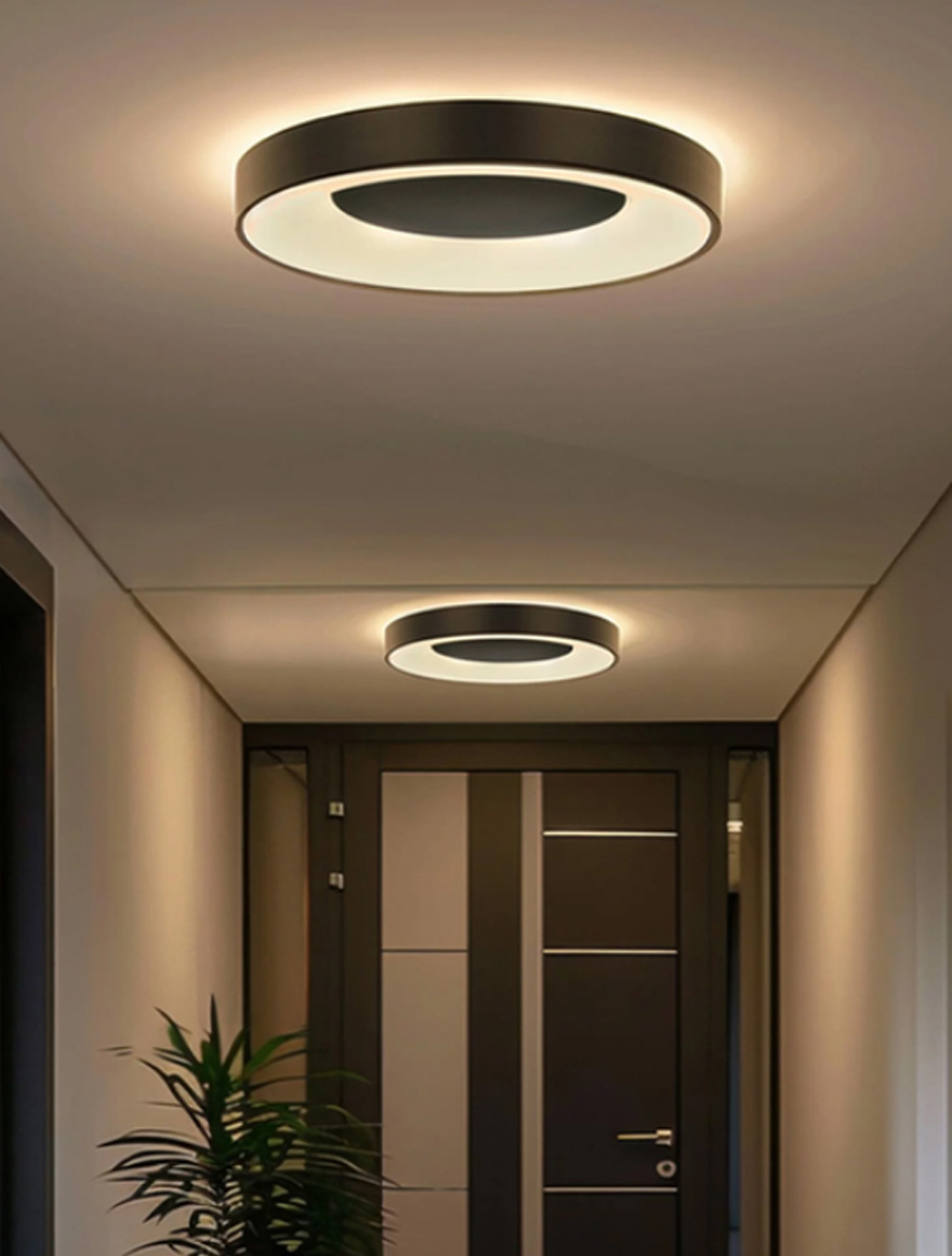 Plafonieră Led DORIA 60W 4000K 4000Lm D495mm negru+alb Luminaled