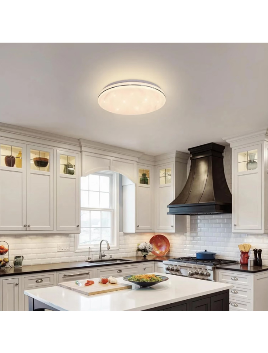 Plafonieră Led ORIELLA 48W Dimmable 3000-6000K 3900Lm D390mm albă Luminaled