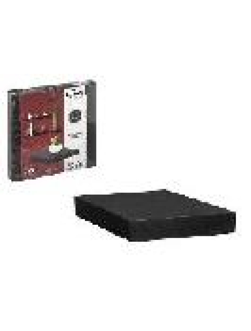 Raft 23.5X23.5X3.8cm Five Fixy negru MDF