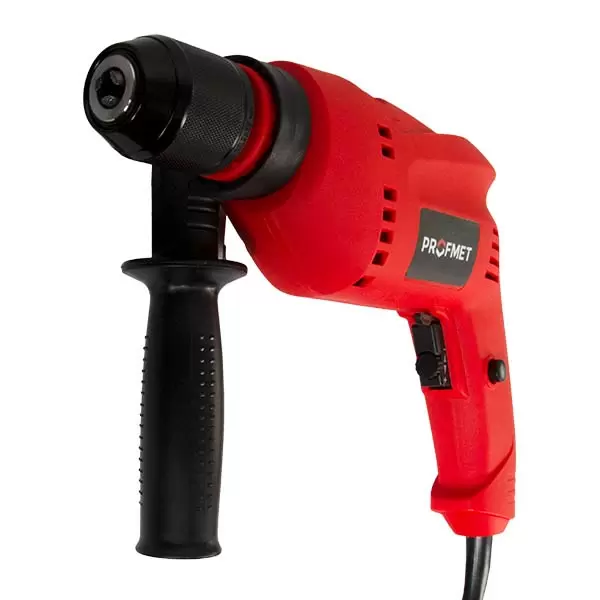 857160 Ударная дрель 710 Вт, патрон 1,5–13 мм, 3000 об/мин, Profmet