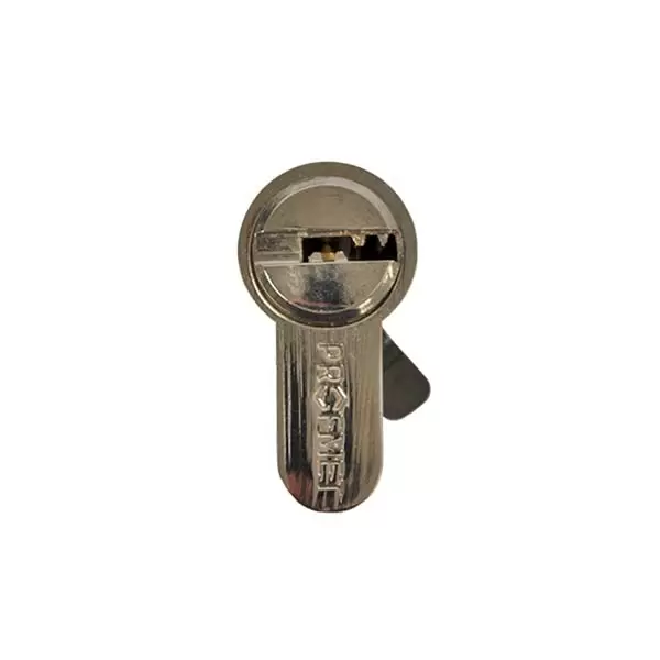 437263 Cilindru sigur 80mm(35/45) 200 cheie-buton alamă nichel 5chei Profmet