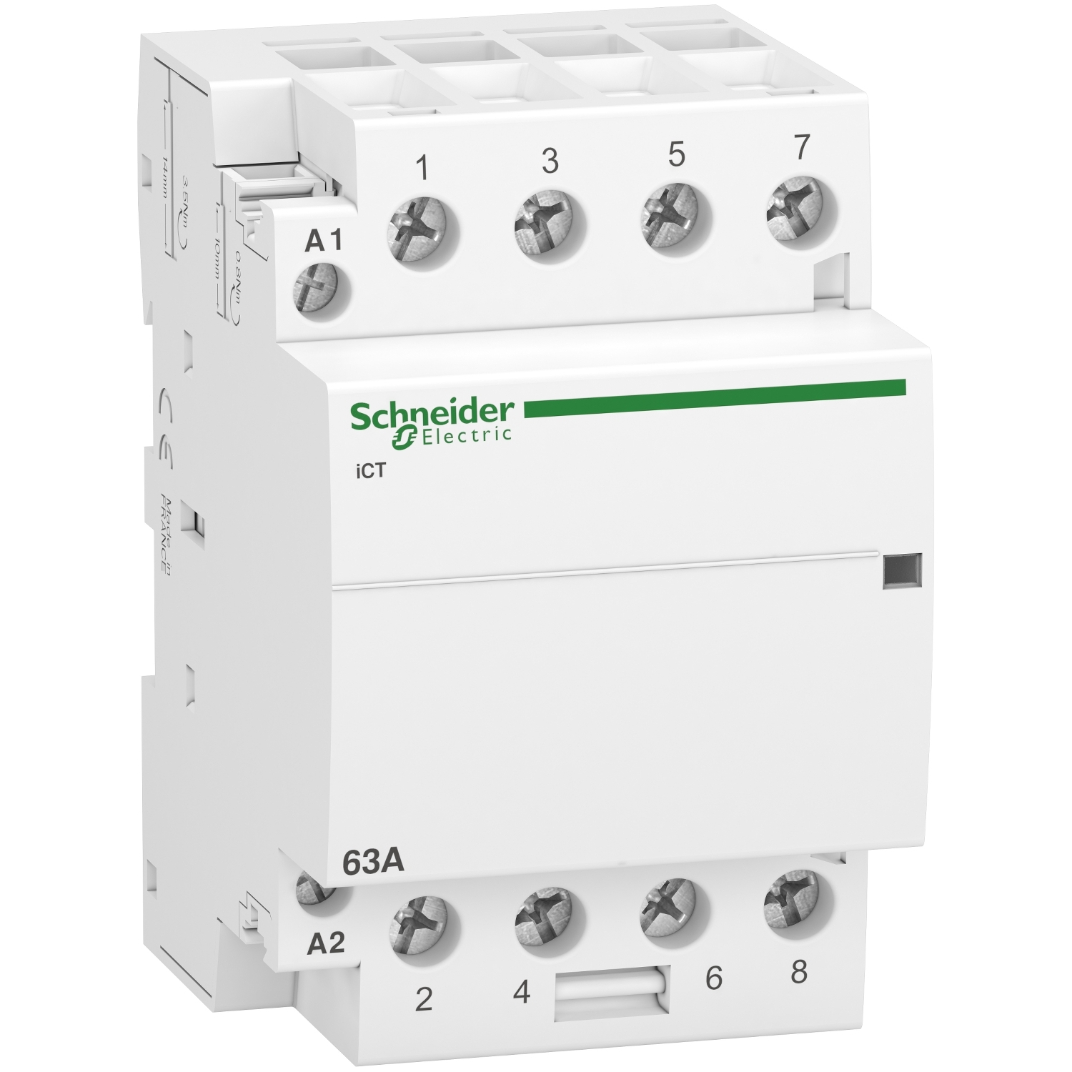 Contactor iCT 63A 220-240V 4P 4NO SCHNEIDER
