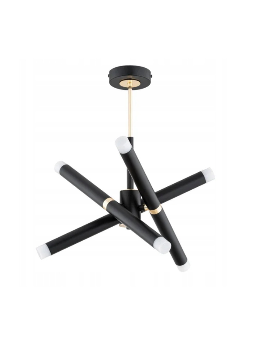 Черная люстра VILIO 6xG9 ALFA