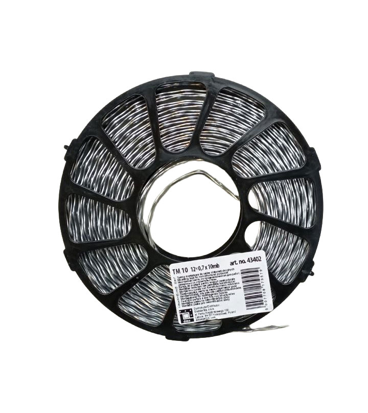 Перфорированная лента 12х0,7 мм x 10 м TM10/10 рулон 43402