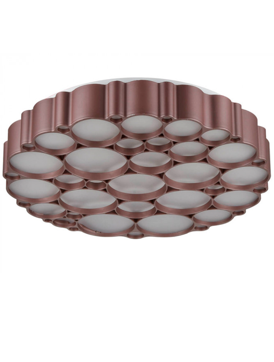Lustra  LED FS-048-D500-LB, D500x100 48W,3000K,Brown LuminaLED