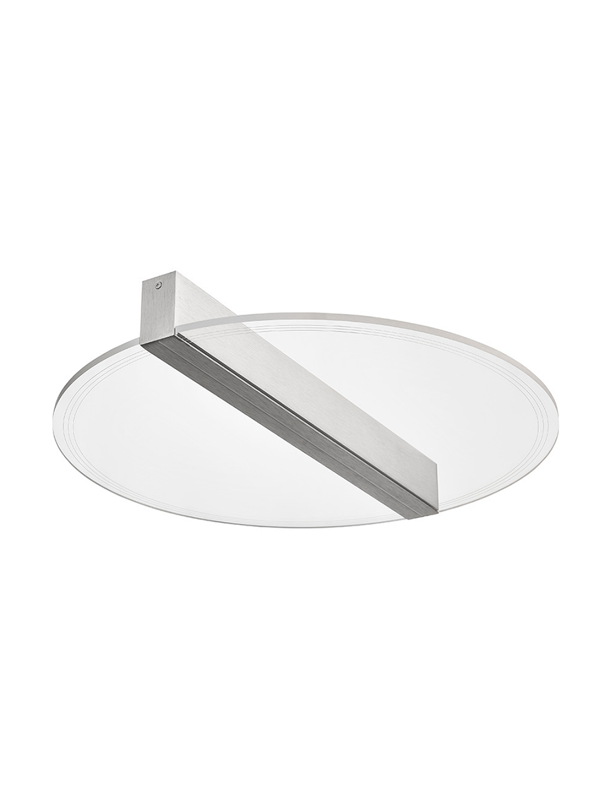 Lustra LED FS-048-X400A-LB, 400x68  24W 4000K,brush silver, LuminaLed