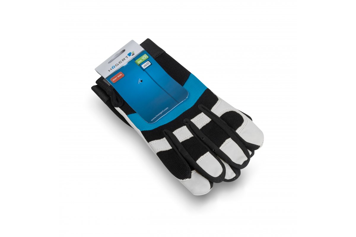 Mănuși de lucru STOR din piele, mărimea 9, HOGERT