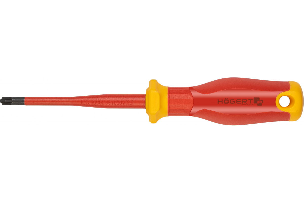 Șurubelniță 80 mm, 1000V, PZ1/SL5, SLIM, S2 HOGERT