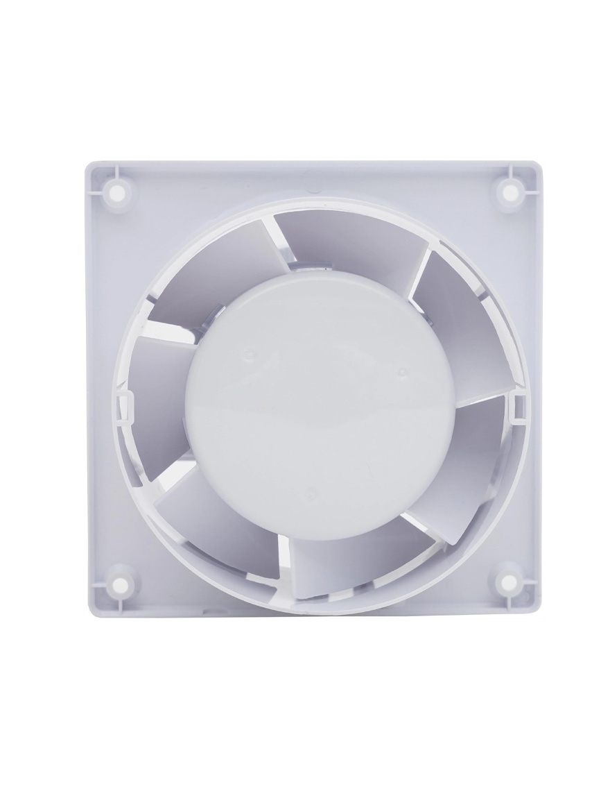 Панель 01-187 стеклянная, 175×175 мм, c вентилятором dRim 100/125, под дерево, AIRROXY