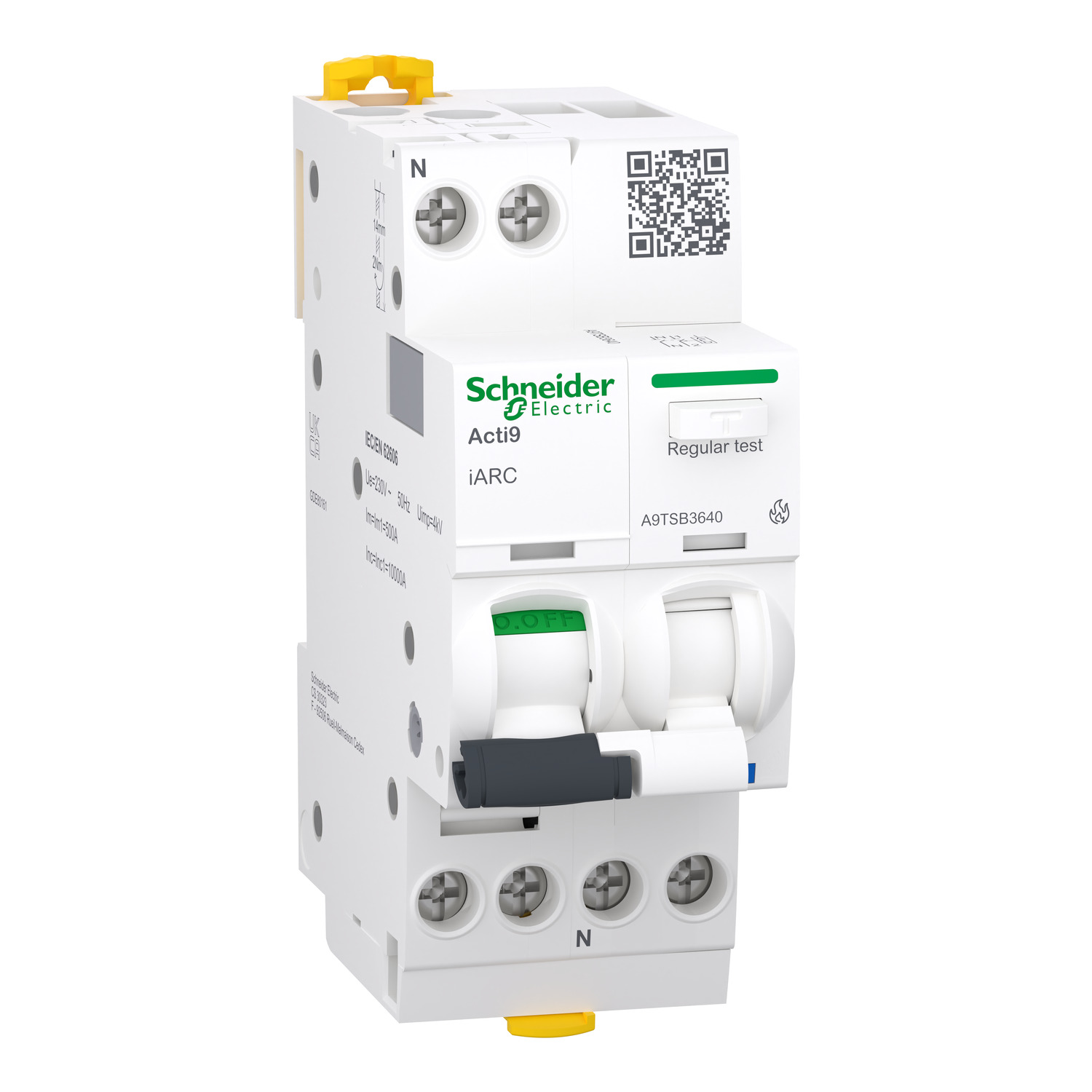 Dispozitiv de detectie a arcului electric Acti9 iARC 1P+N 40A 220-240V SCHNEIDER