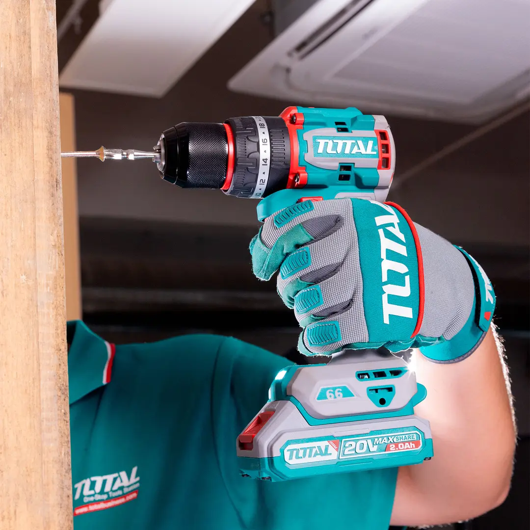 Аккумуляторная дрель-шуруповёрт 20,0V, бесщёточная, без аккумулятора, TDLI206681