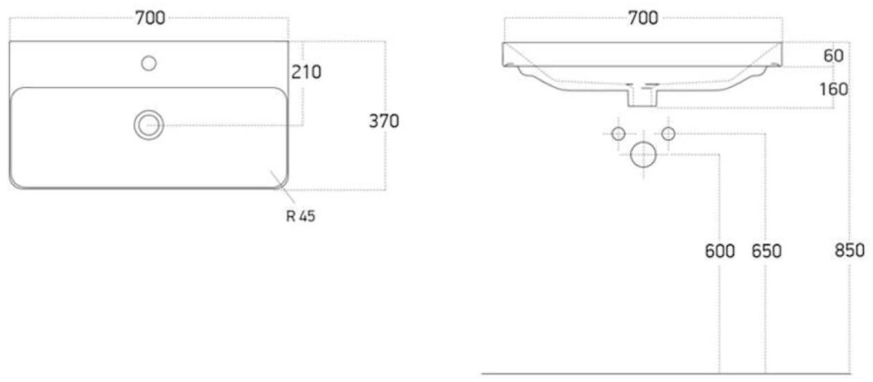 110716 Lavoar Sanovit Luxor 700x370x160