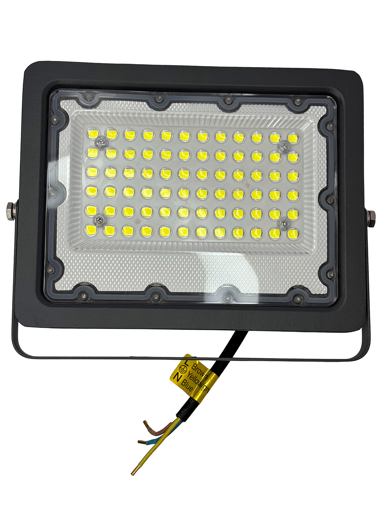 Проектор E033EI 50 Вт 6500K AC220-240V IP65 серый LuminaLED