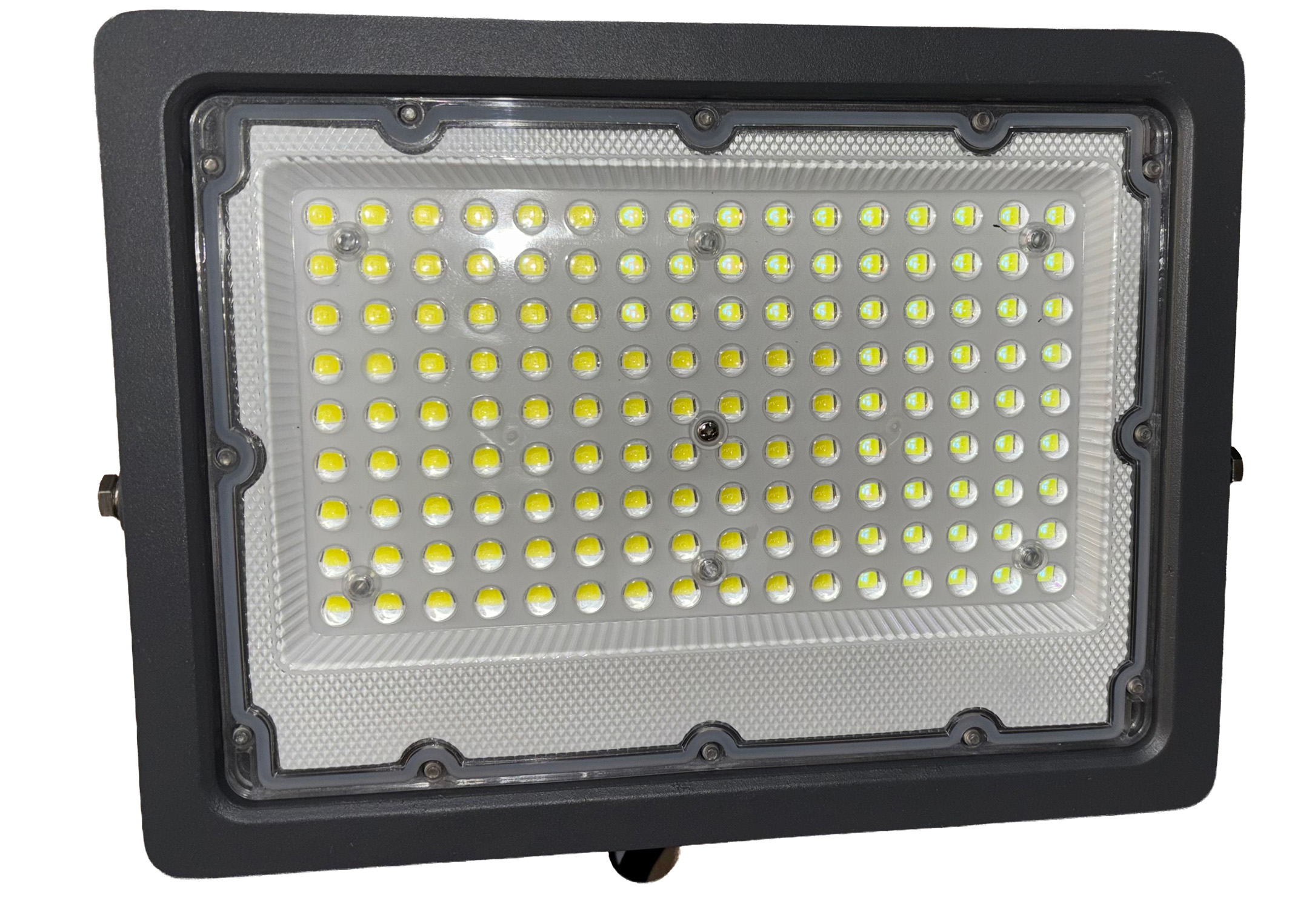 Светодиодный прожектор E033EI 100W 6500K AC 220–240V IP65, серый, LuminaLED
