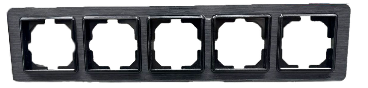 Черный пятиместный каркасный велосипед Lavin Arvia