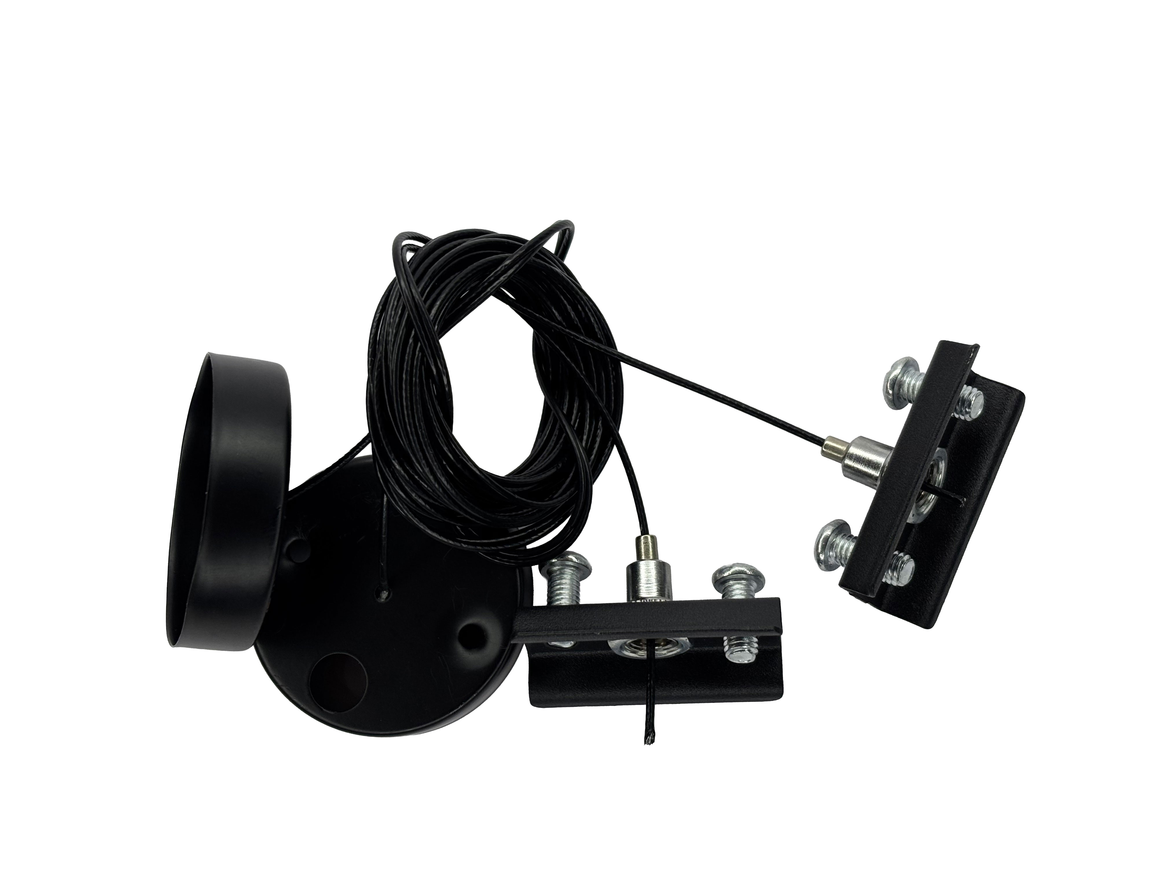 Комплект подвески для трека 220 В, 2 м, черный Luminaled