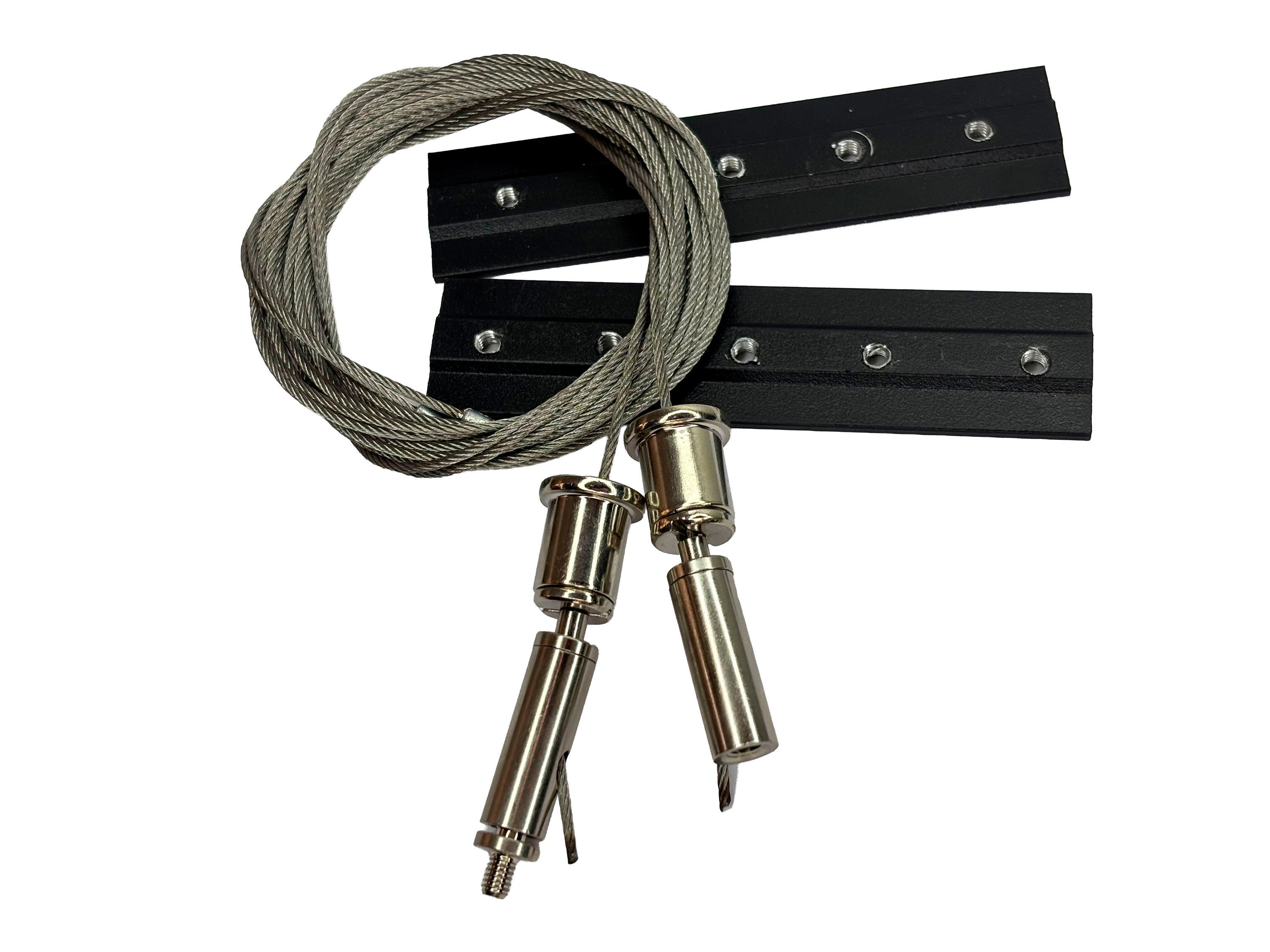 Подвесной комплект для магнитных направляющих S20 2 м, черный Luminaled