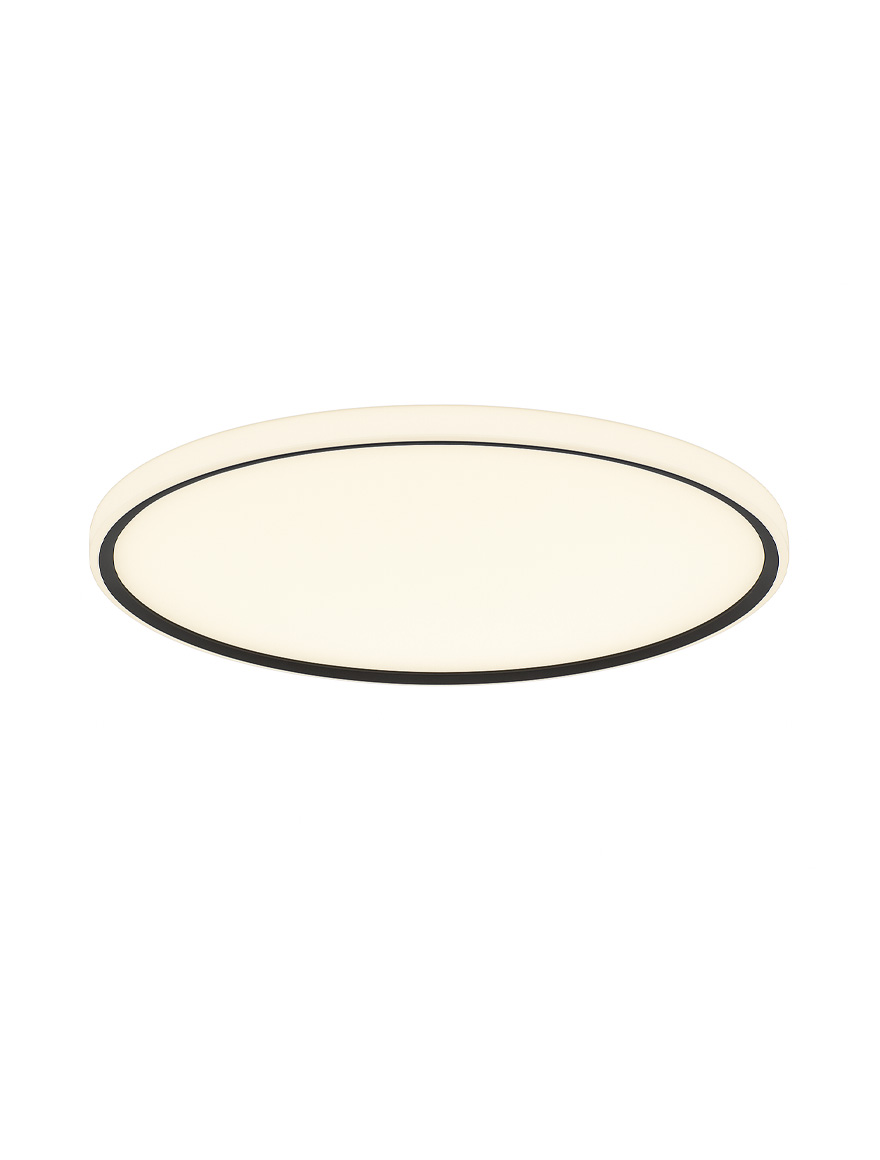 Потолочный светильник LED CARLOS 60W, диммируемый, 3000–6000K, 5000 лм, D500 мм, белый, Luminaled