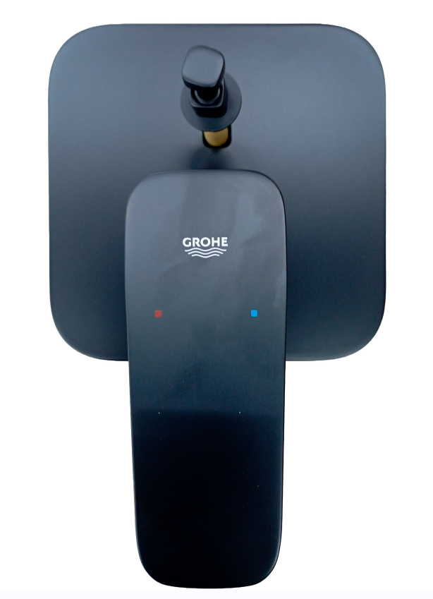 Set baterii duș GROHE CUBEO 4in1 negru mat