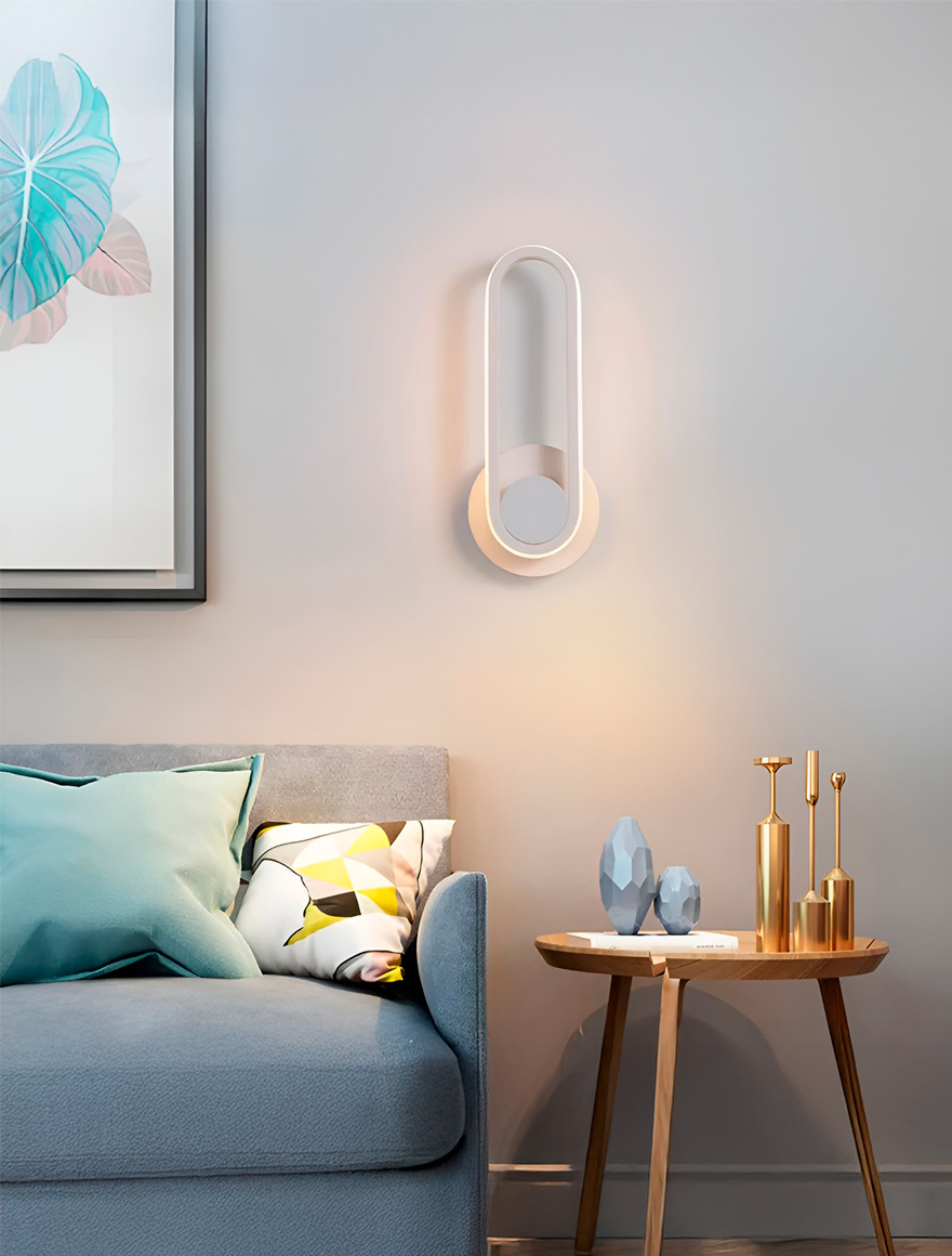 Aplică LED VG 15W 4000K IP20 albă VB60005W-1 Luminaled