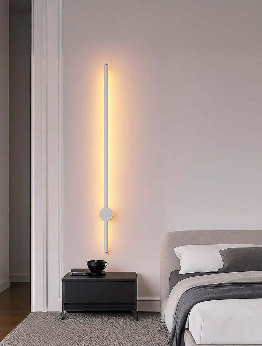 Настенный светильник LED VG 10W, 4000K, IP20, белый, 9081C Wall 600 - WH, Luminaled