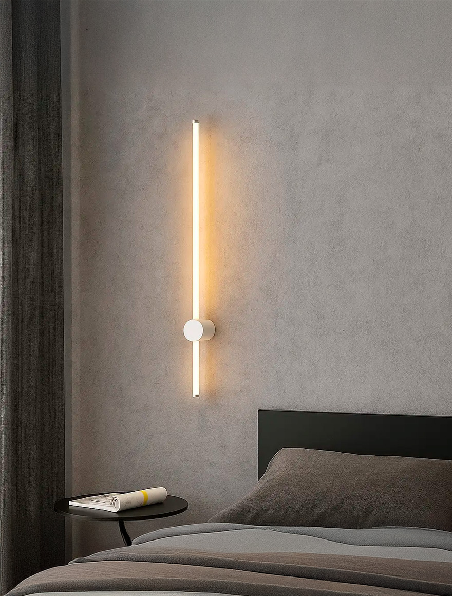 Настенный светильник LED VG 10W, 4000K, IP20, белый, 9081C Wall 600 - WH, Luminaled