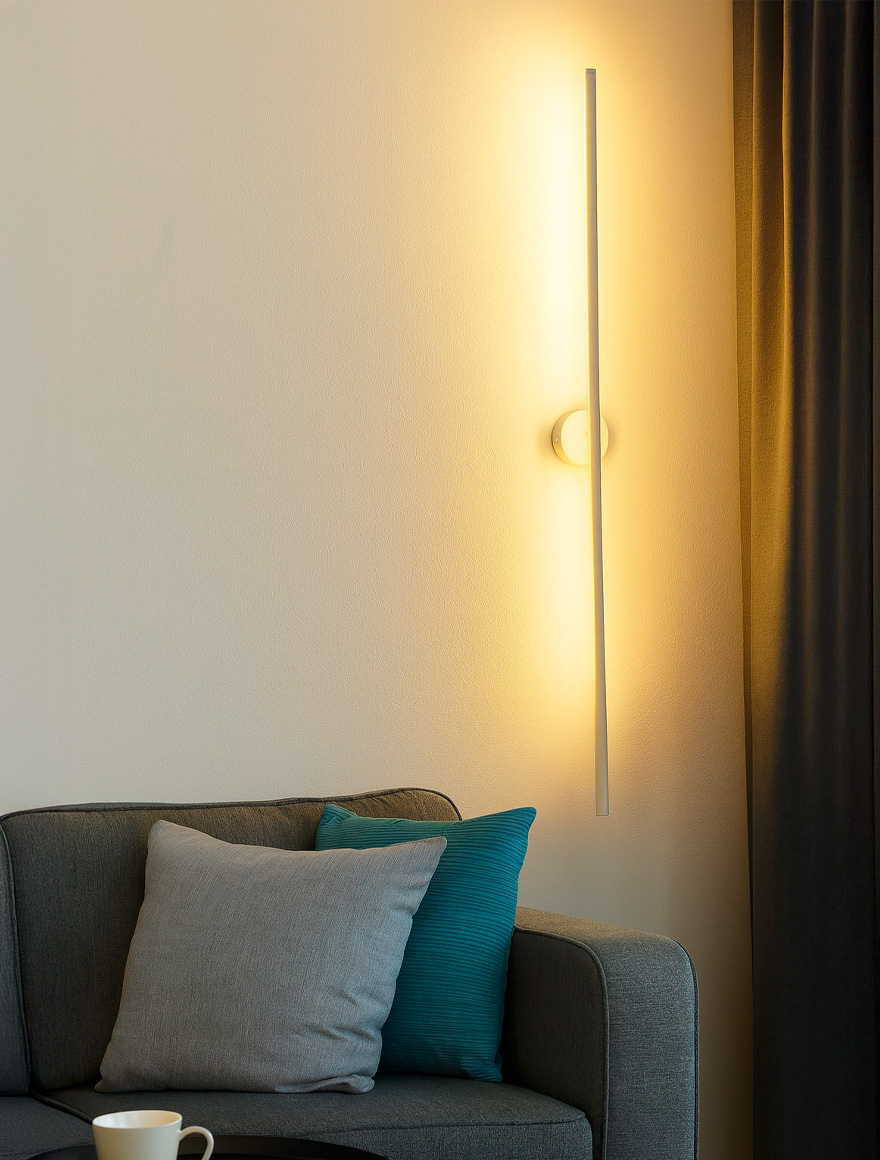 Настенный светильник LED VG 15W, 4000K, IP20, белый, 9081B Wall 900, Luminaled