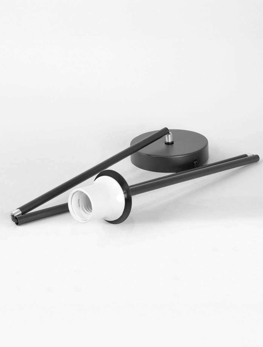 Подвесной светильник VG Lily 1xE27, VB42356-1, чёрный, Luminaled