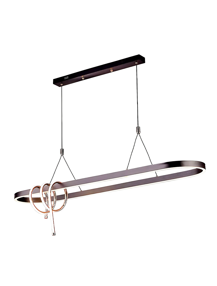 Lustră Led VG 60W 4000K IP20 L1200mm VP42476-1 negru Luminaled