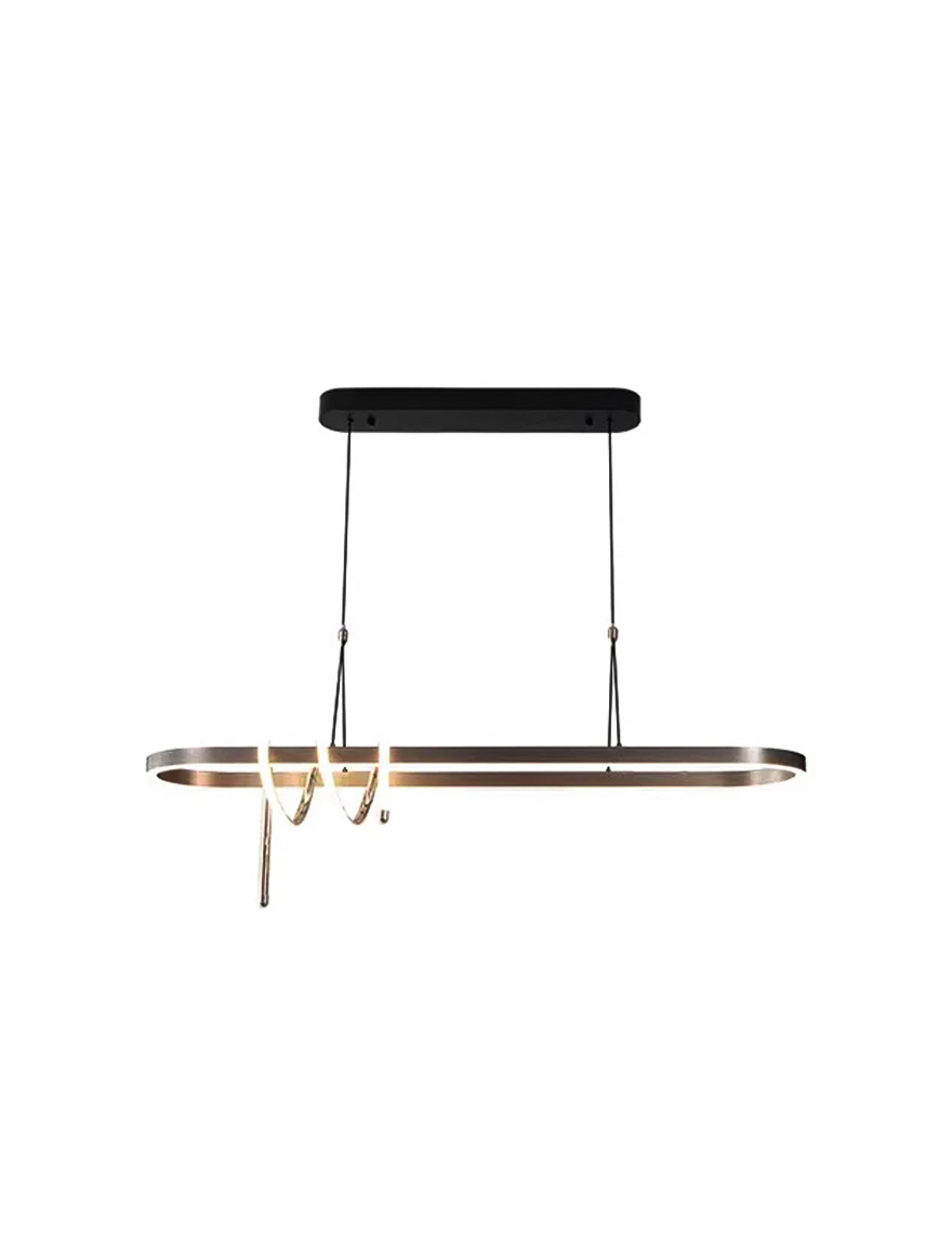 Lustră Led VG 60W 4000K IP20 L1200mm VP42476-1 negru Luminaled